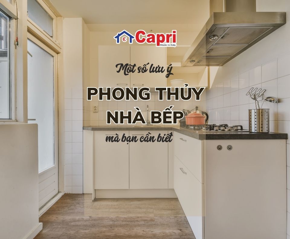 Một số lưu ý phong thủy nhà bếp mà bạn cần biết