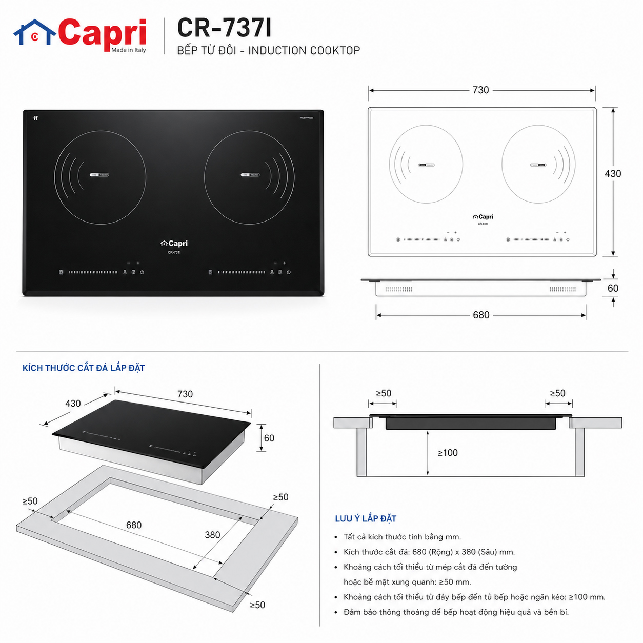 Capri Viet Nam - Thiết bị nhà bếp nhập khẩu